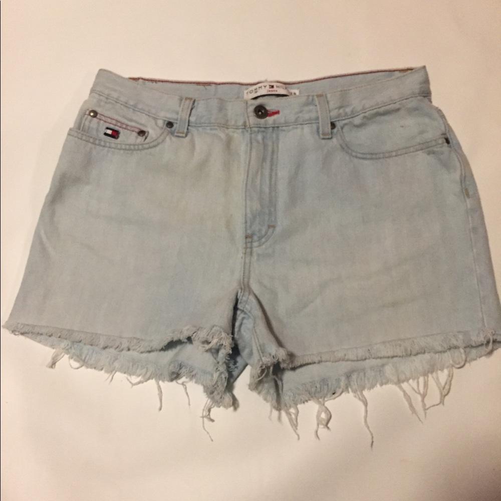 Vintage Tommy Hilfiger jean shorts size 8